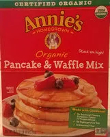 Mängden socker i Organic Pancake and Waffle Mix