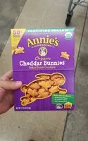 Mängden socker i Organic cheddar bunnies baked snack crackers