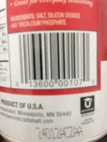 Mängden socker i Salt