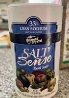 Mängden socker i Crystal salt sense