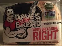 Mängden socker i Dave's killer bread, organic white bread