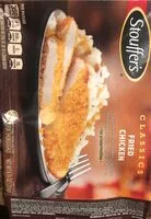 Mängden socker i Fried chicken crispy white meat chicken with russet mashed potatoes & homestyle gravy