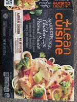 Mängden socker i Lean cuisine, chicken with peanut sauce