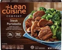 Mängden socker i Frozen comfort steak portabella