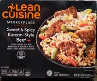 Mängden socker i Marketplace frozen sweet and spicy korean style beef