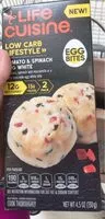 Mängden socker i Tomato & spinach, egg bites