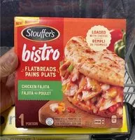 Mängden socker i Chicken Fajitas Flatbread