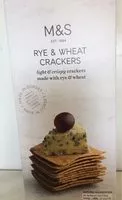Mängden socker i Rye & Wheat Crackers