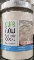 Mängden socker i Farine de coco