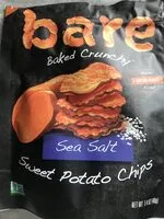 Mängden socker i Bare baked crunchy sweet potato chips
