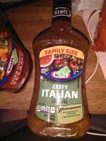 Mängden socker i Zesty Italian Dressing