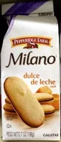 Mängden socker i Pepperidge farm cookies dulce de leche