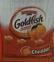 Mängden socker i Goldfish Baked Snack Crackers, Cheddar