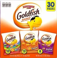Mängden socker i Goldfish Big Smiles Variety On The Go Packs