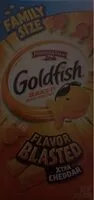 Mängden socker i Goldfish Baked Snack Crackers, Flavor Blasted Extra Cheddar
