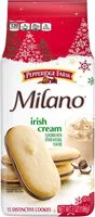 Mängden socker i Milano irish cream cookies