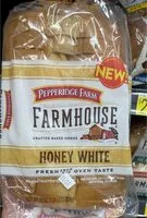 Mängden socker i Farmhouse Honey White bread