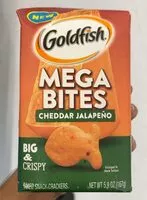 Mängden socker i Goldfish Mega Bites, Cheddar Jalapeño