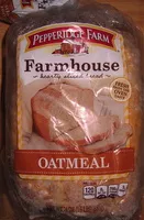 Mängden socker i Farmhouse oatmeal bread