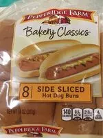 Mängden socker i Bakery classics side sliced hot dog buns