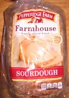 Mängden socker i Farmhouse sourdough bread