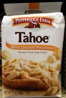 Mängden socker i Pepperidge farm cookies wht choc macad