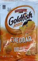 Mängden socker i Goldfish Baked Snack Crackers, Cheddar