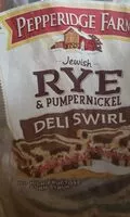 Mängden socker i Rye Pumpernickle bread