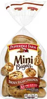 Mängden socker i Mini bagels
