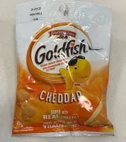 Mängden socker i cheddar goldfish