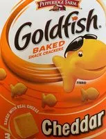 Mängden socker i Cheddar baked snack crackers, cheddar