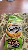 Mängden socker i Goldfish Flavor Blasted Sour Cream & Onion
