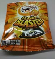 Mängden socker i Goldfish Baked Snack Crackers, Flavor Blasted Extra Cheddar