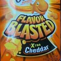 Mängden socker i Baked snack crackers