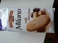 Mängden socker i Milano Milk Chocolate Cookies