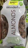 Mängden socker i Roasted Salted Almonds