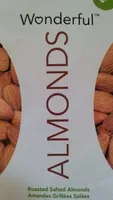 Mängden socker i Roasted Salted Almonds