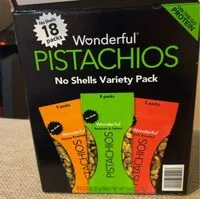 Mängden socker i Wonderful pistachios