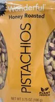 Mängden socker i Honey roasted pistachios no shell