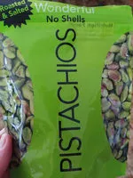 Mängden socker i Roasted & salted shelled pistachios