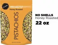 Mängden socker i No shells honey roasted Pistachios