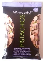 Mängden socker i Pistaches XXL Poivre & Sel