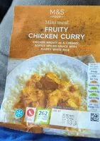 Mängden socker i Fruity chicken curry