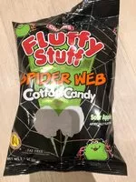 Mängden socker i Charms Fluffy Stuff Spider Web Cotton Candy Sour Apple
