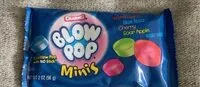Mängden socker i Charms blow pops minis pouch