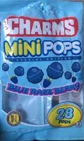 Mängden socker i Charms mini pops