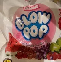 Mängden socker i Blow Pop charms