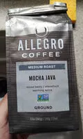 Mängden socker i medium roast Mocha Java