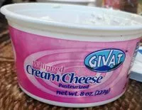 Mängden socker i Cream cheese