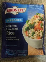 Mängden socker i Lightly seasoned chicken flavored rice